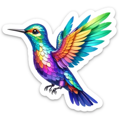 Colibri sticker