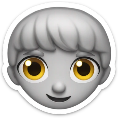 wow surprised big eyes emoji smile sticker