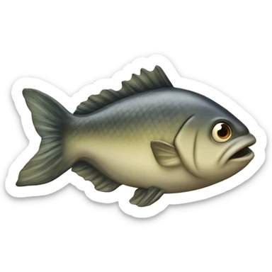 Keep codfish out of figpie sign sticker