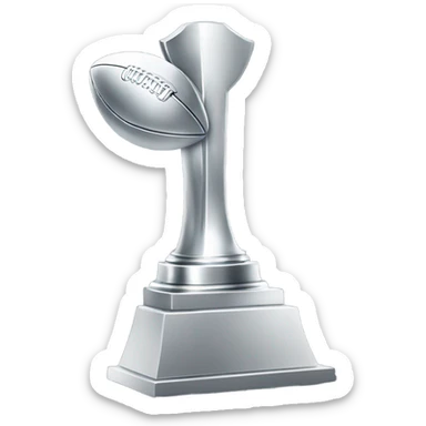 Lombardi trophy sticker