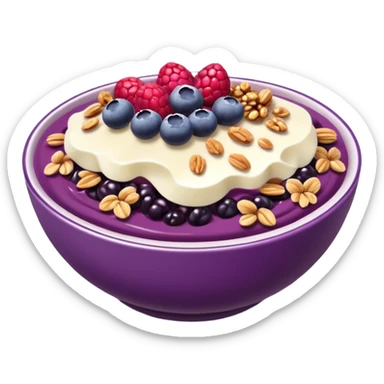 acai bowl sticker