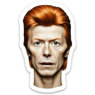 david bowie Heroes 1977 sticker