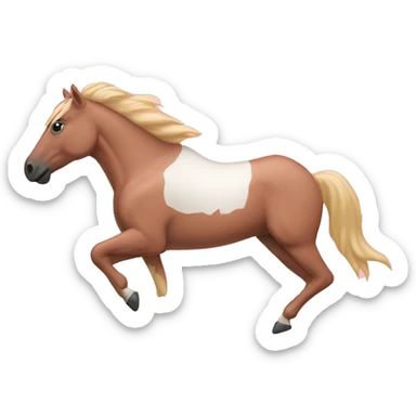 light pink bronco sticker