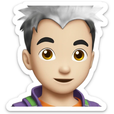 kid gohan sticker