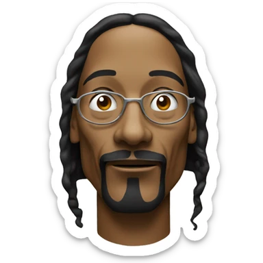 Snoop Dogg Smoking sticker