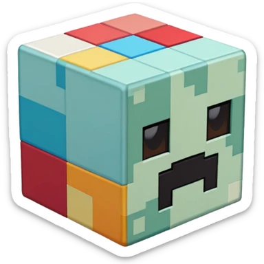 Minecraft sticker