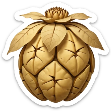  Jerusalem artichoke. 
Sunchoke:
Appearance: The tubers look similar to ginger root but have a crunchy texture similar to a potato. sticker