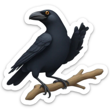 corbeau sticker