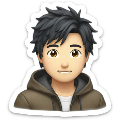 yuji itadori  sticker