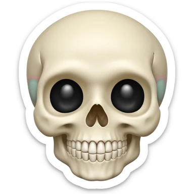 Skull emojis sticker
