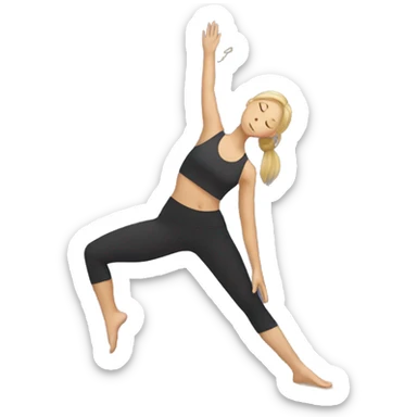 Yoga  sticker