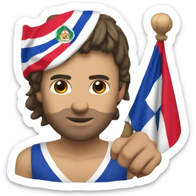 País paraguay sticker