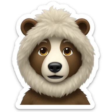 French Bearskin sticker
