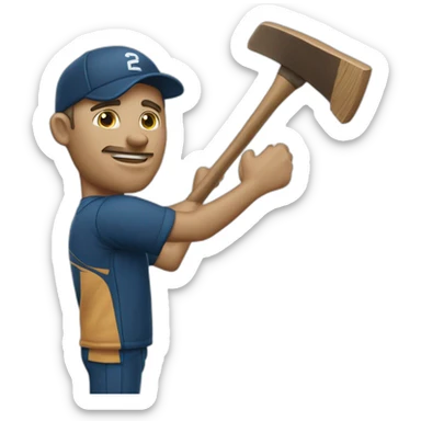 Lewis hatchet ex Susse coach he’s balled sticker