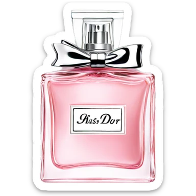 Miss dior perfume sticker