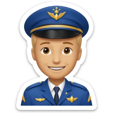 Animal crossing character, "petit prince" sticker