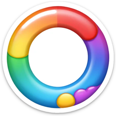 circulo lgbtq+ sticker
