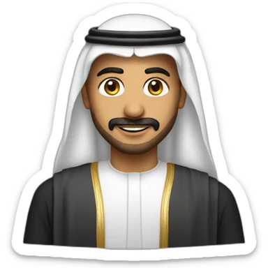 emirati person sticker