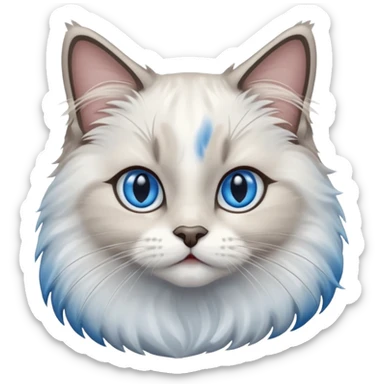 Ragdoll cat sticker