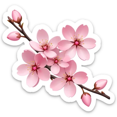 Cherry blossom  sticker