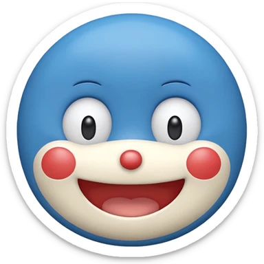 Doraemon emoji sticker