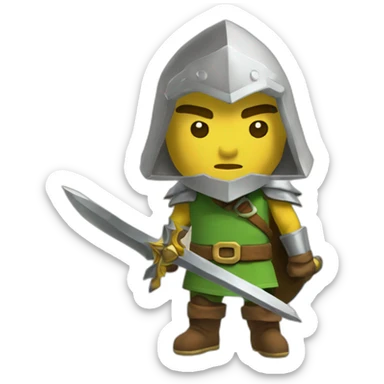 Zelda épée de légende sticker