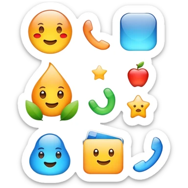 social media account linking, SNS integration with apps sticker