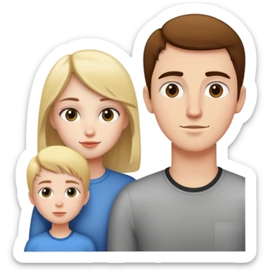 It’s tall girl next to short guy sticker