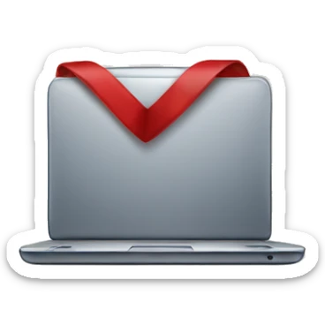 laptop prohibited emoji sticker