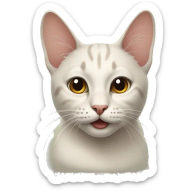 Siames cat sticker