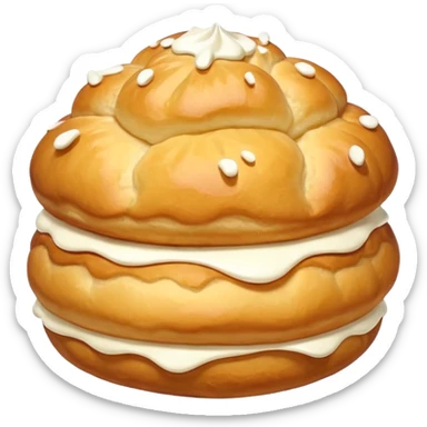 cream puff sticker