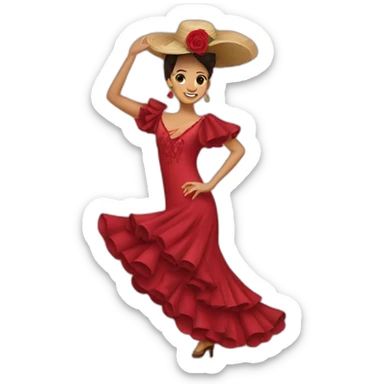 Flamenco sticker