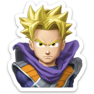 Trunks Dbz sticker