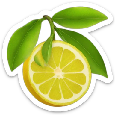 Citron sticker