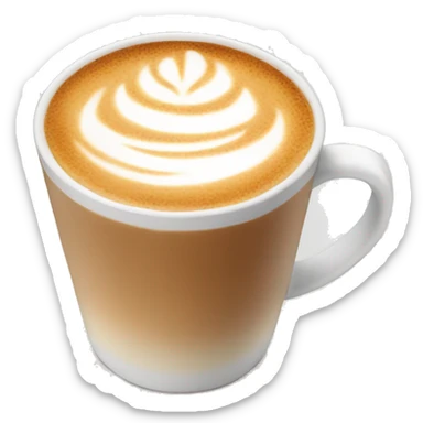 Chai latte sticker