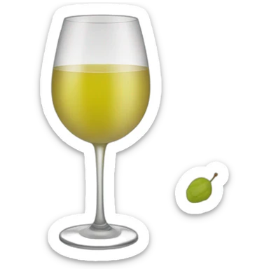whitewine sticker