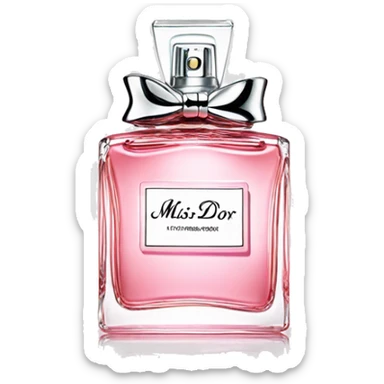 Miss dior perfume sticker