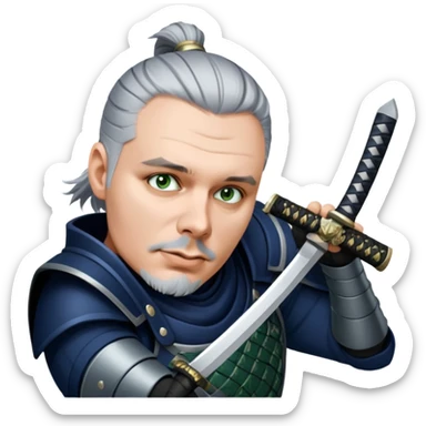 Warrior Samurai sticker
