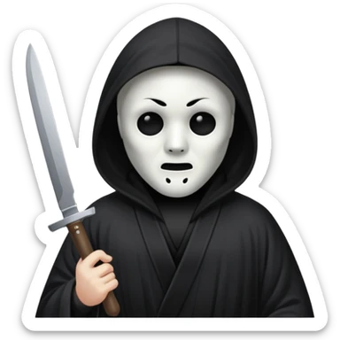 Ghostface sticker