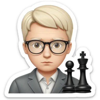 chess player sticker