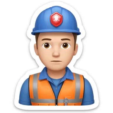 emergency locksmith worker portrait, head and shoulders only, protective gloves, utility vest collar, keyring visible, determined look, 3D cartoon, mobile game icon style, clean background, no text, no watermark sticker