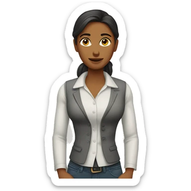 mujer en brazos de hombre sticker