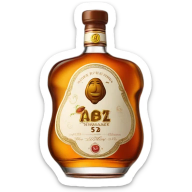 52 years Kizlyar brandy sticker