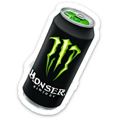 Monster energy drink sticker