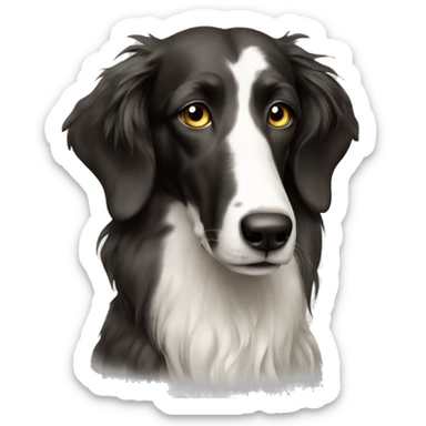 borzoi sticker