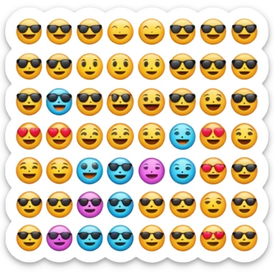 Astetik emojis sticker