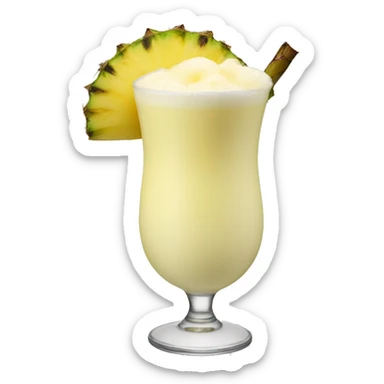 piña colada sticker