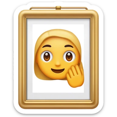 create an emoji of last photo sticker