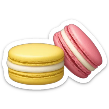Macaron sticker