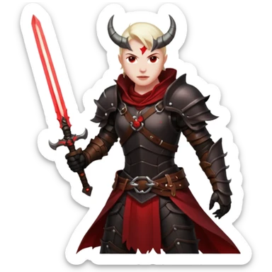 demon hunter sticker